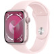 Apple Watch Series 9 45mm Pink Aluminum Sport Band S/M