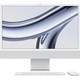 Apple iMac 24" (2023) M3 (CPU 8 Cœurs/GPU 10 Cœurs) 16 Go/256 Go Argent AZERTY