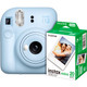 Fujifilm Instax Mini 12 Pastel Blue Bundle