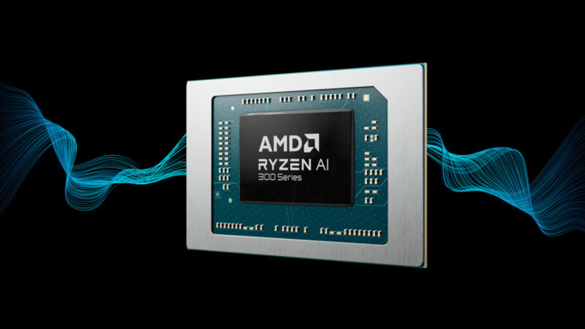 Een AMD Ryzen AI 300 CPU 