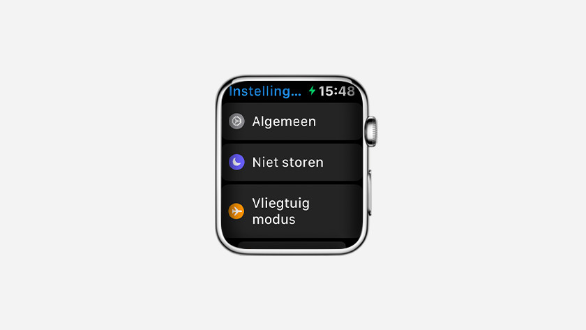 Go to the 'Settings' app on the Apple Watch