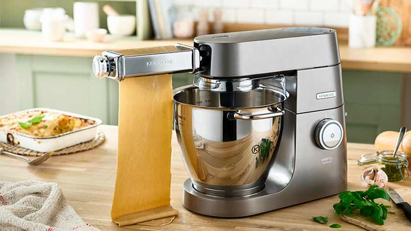 Kenwood stand mixer with pasta roller
