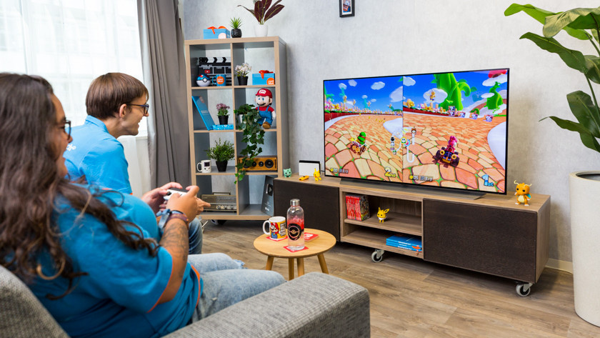 Gaming tv met Nintendo Switch