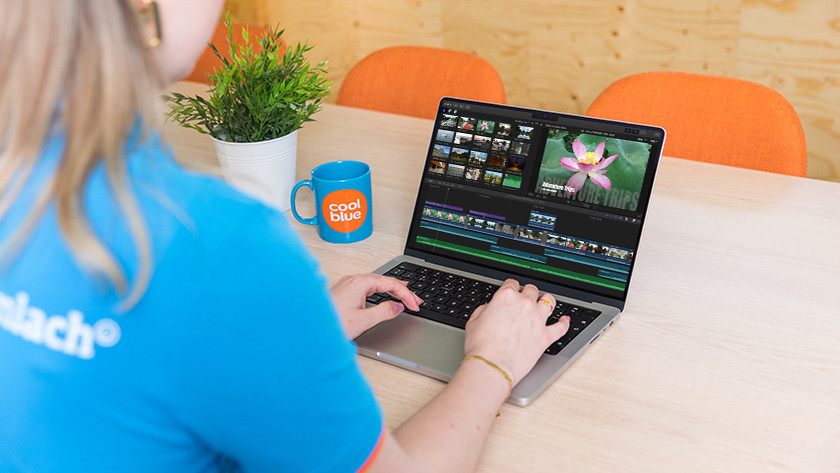 Video editing on the MacBook Pro 2023