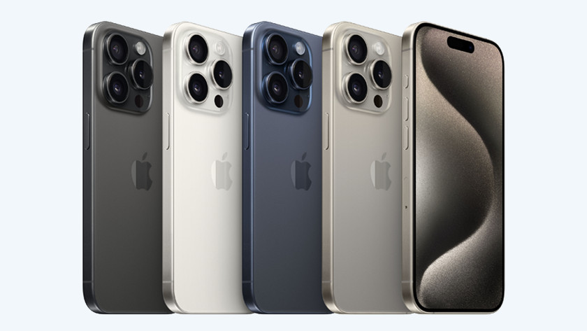 iPhone 15 Pro in alle kleuren