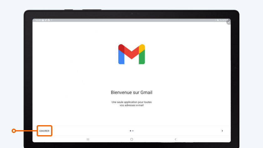 configurer appli gmail