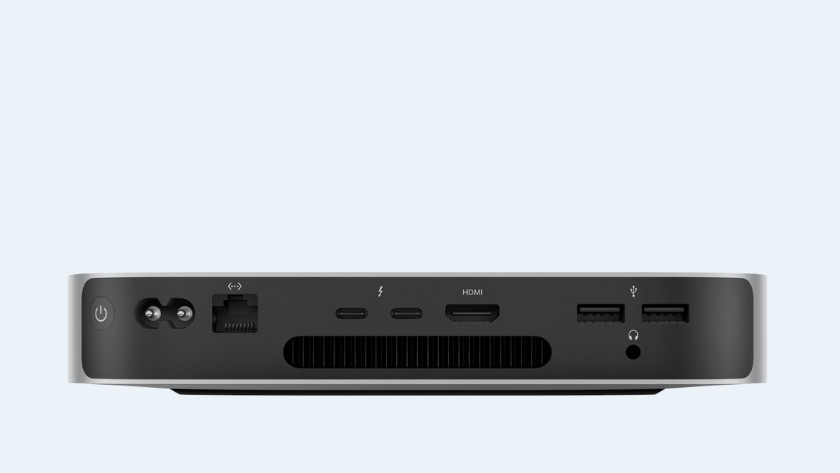 Mac mini poorten