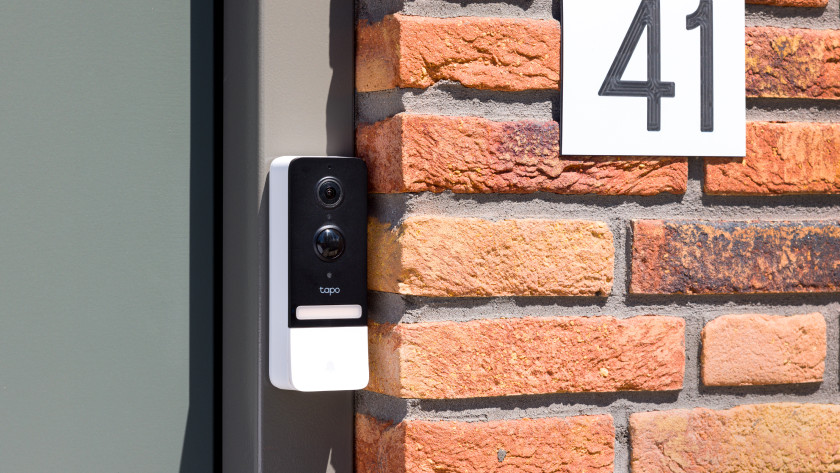 TP-Link Tapo doorbell in use