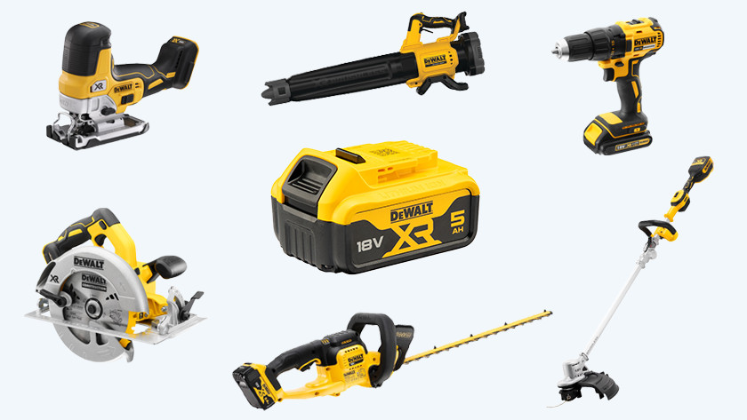 DeWalt XR 18V battery platform