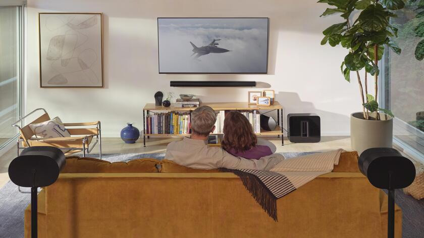 Surround sound setup Sonos Era 300 and Sonos soundbar