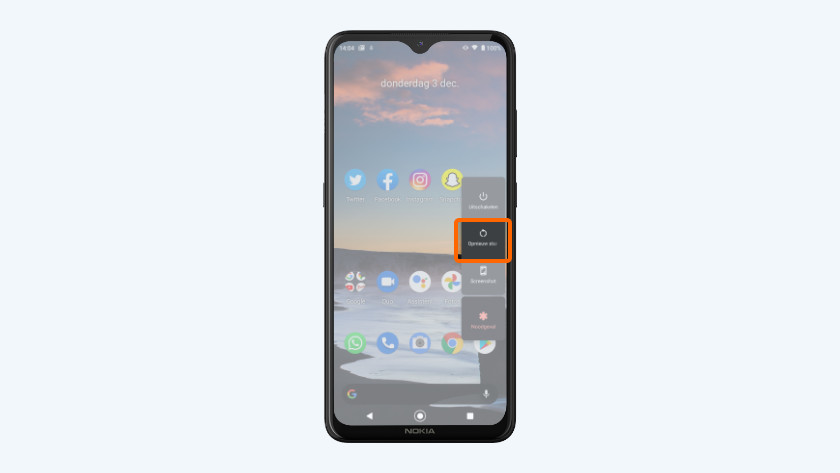 Redémarrer un smartphone Nokia