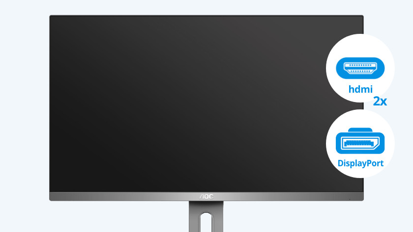 Aansluitingen van de AOC U2790PQU