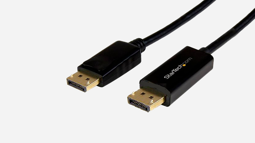 Connexion câble DisplayPort