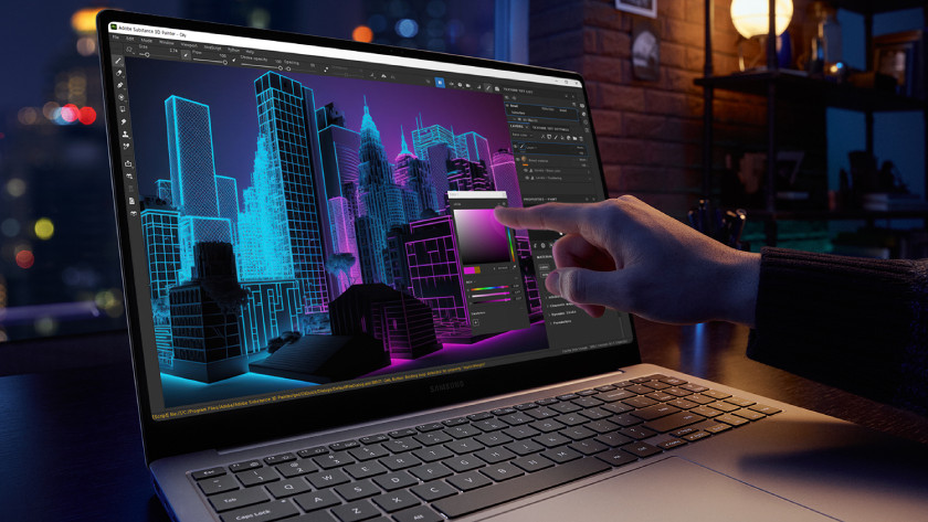 3D ontwerpen op een laptop