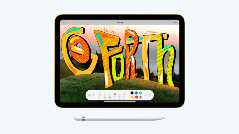 Apple iPad (2022) met Pen