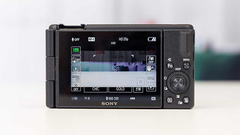 Cinematic vlog function ZV-1 II