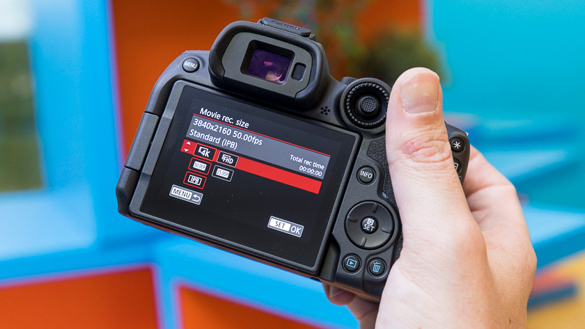 Video settings of the Canon EOS R7