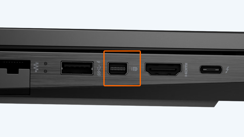 Connexion DisplayPort à un PC portable
