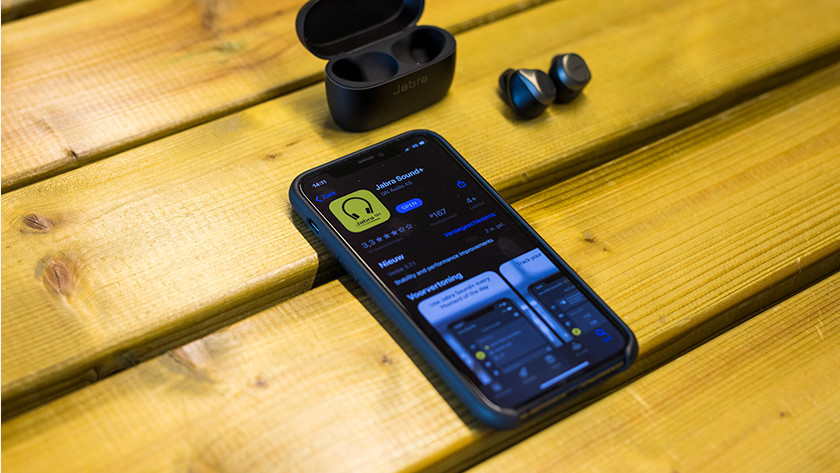 Jabra Sound+ app op telefoon