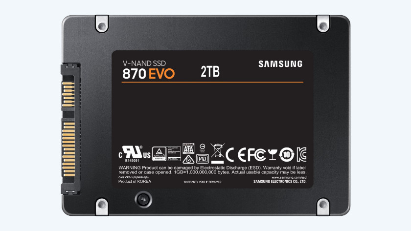 Storage type Samsung EVO