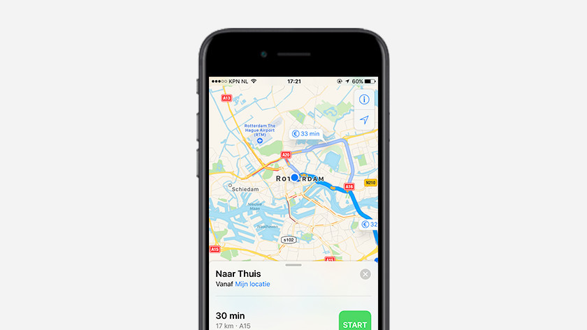 Traffic information on smartphone
