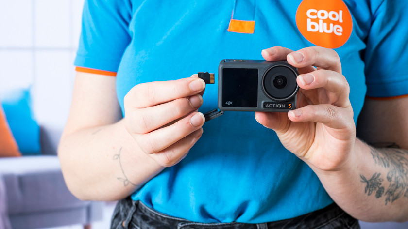 DJI Osmo Action 3 geheugenkaart