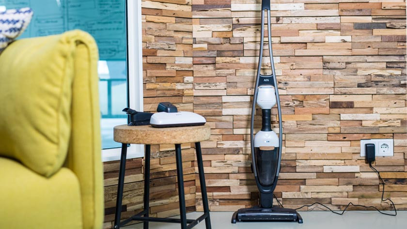 Aspirateur sur batterie Miele Triflex mode stationnement