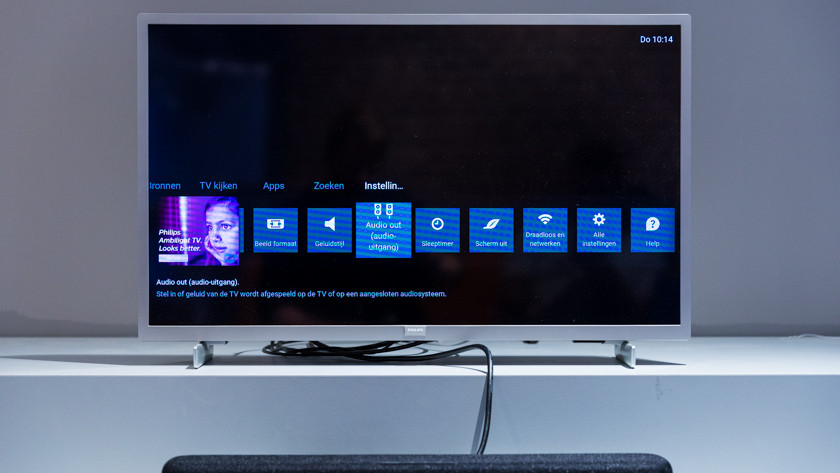 Philips tv geluidsinstellingen