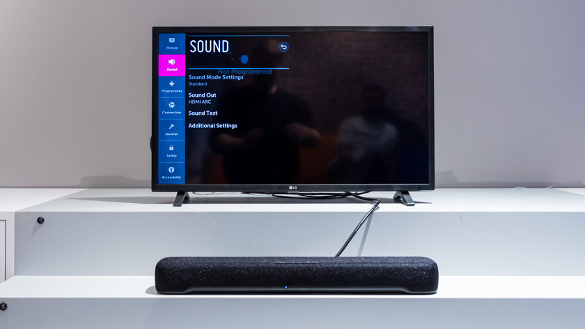 Paramètres sonores d'une TV LG