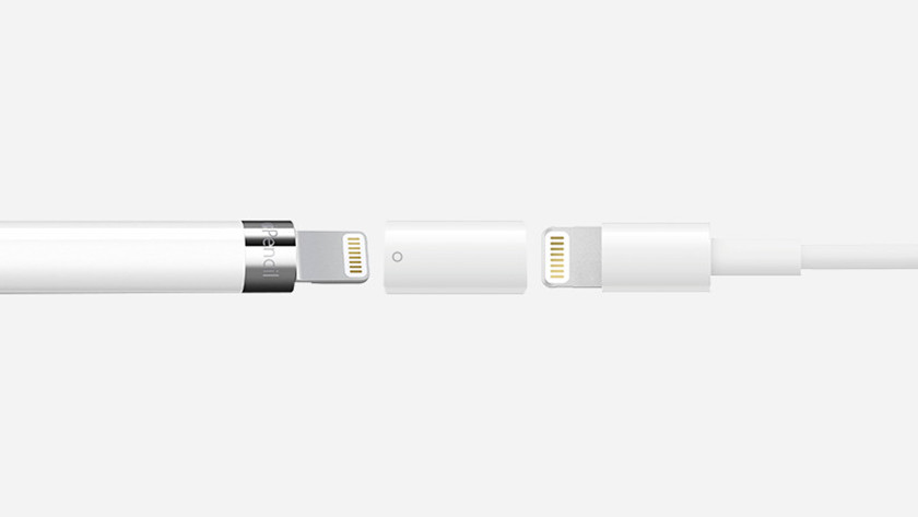 Jumelage de l'Apple Pencil avec le raccord Lightning