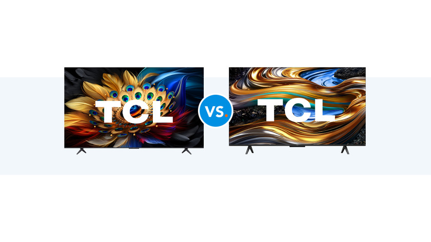 Comparez la TCL QLED C61B avec la 4K LED P71B