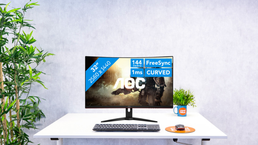 32 inch gaming monitor van AOC