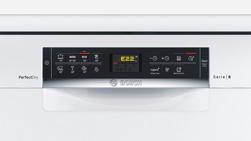 bosch dishwasher e18