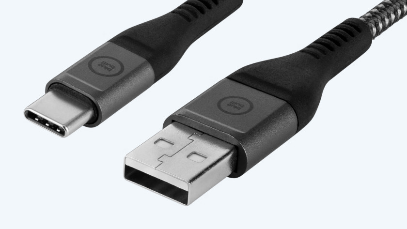 BlueBuilt kabels usb A en usb C aansluiting