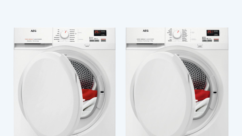 AEG 7000 vs 6000 dryer series