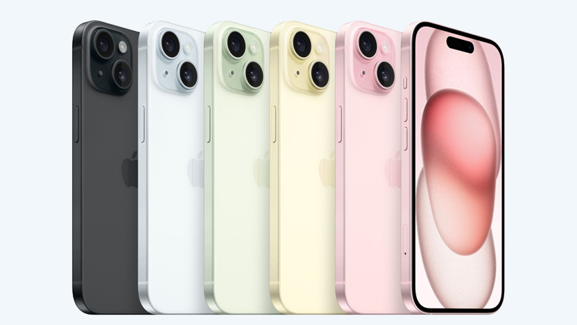 iPhone 15 in alle kleuren