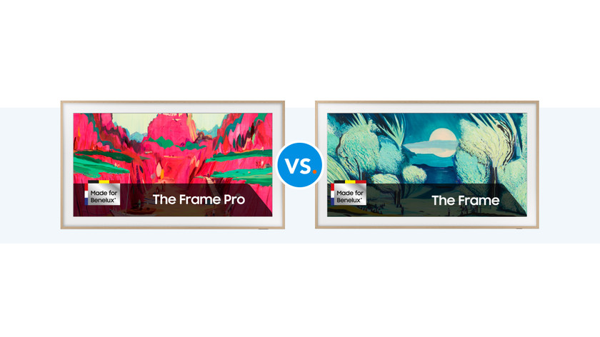 Samsung The Frame Pro LS03FW vs The Frame LS03FA