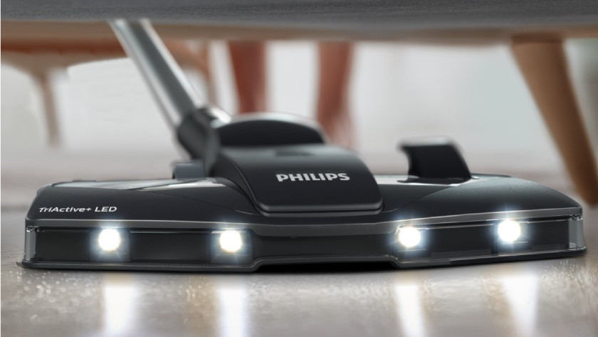 Philips stofzuiger met led lamp