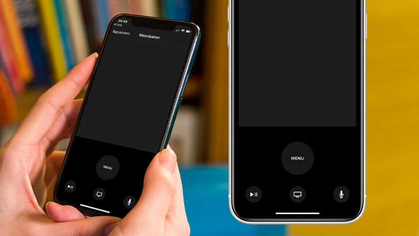 Gebruik je iPhone of iPad als afstandsbediening voor Apple TV.