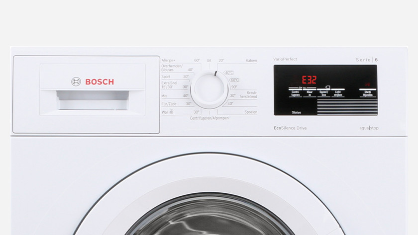 bosch dishwasher e18