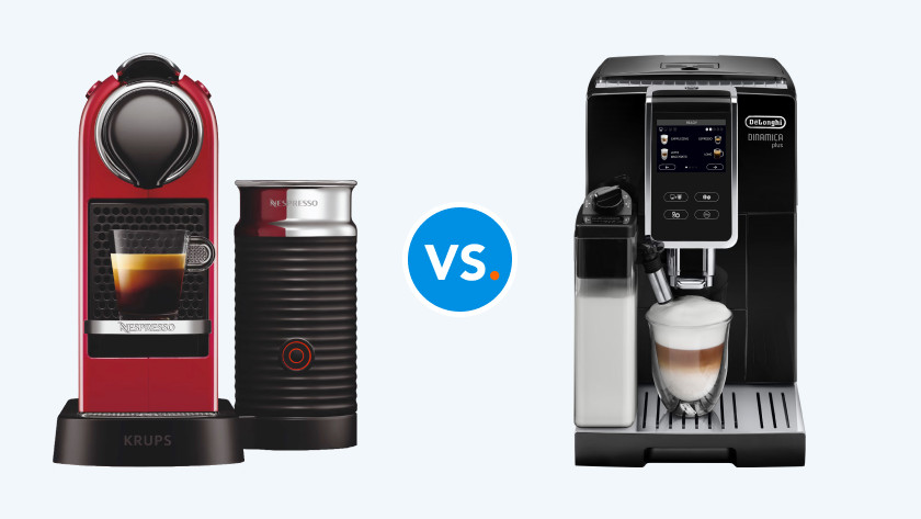 Nespresso vs machines entièrement automatiques