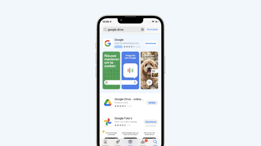 iPhone naar Huawei Google Drive