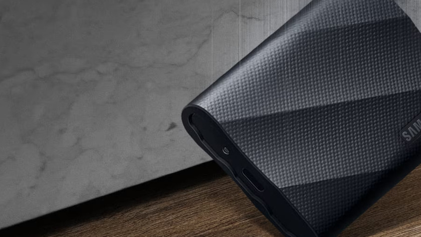 Samsung T9 Portable externe SSD valbescherming en stofbescherming