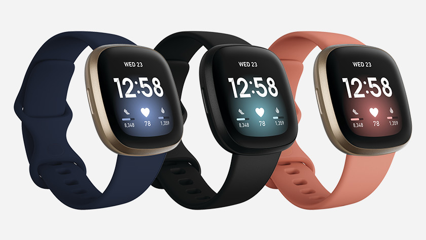 Fitbit Versa 3 uiterlijk