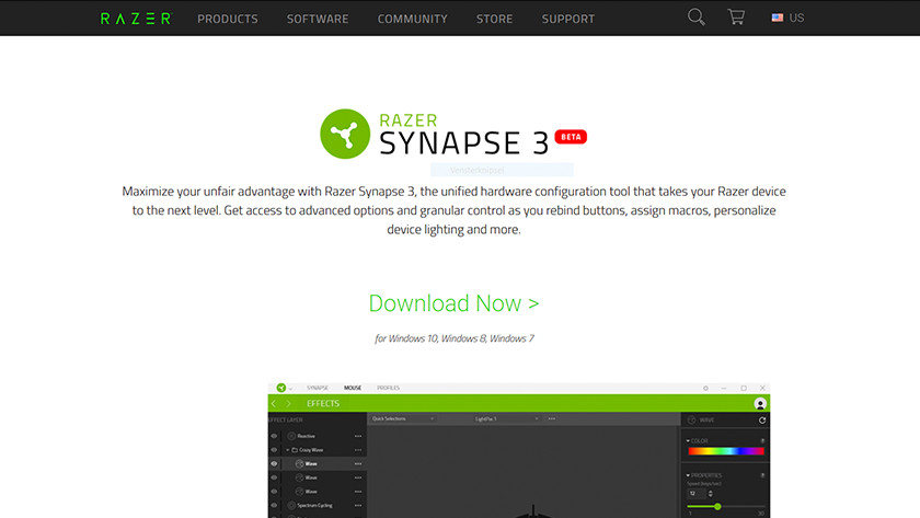 Razer Synapse Download Windows 10