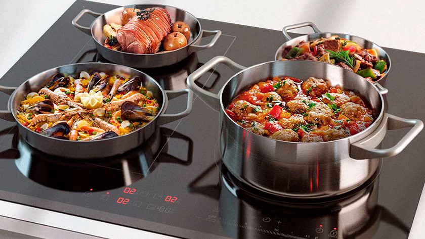 Induction cooktops