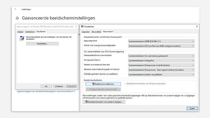 Comment Adapter Les Couleurs De Mon Ecran Dans Windows 10 Coolblue Avant 23 59 Demain Chez Vous