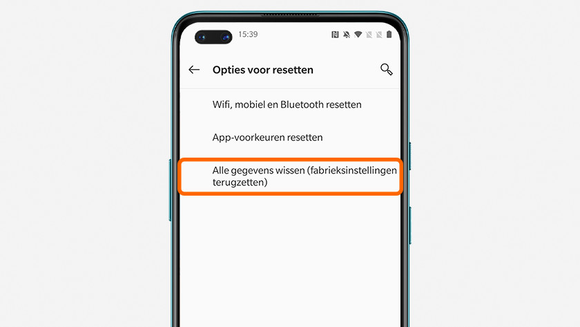 Configuration d'usine OnePlus