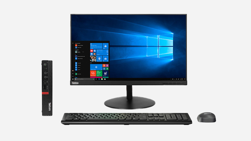 Mini pc setup.