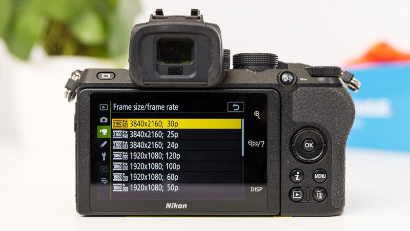 Vidéo 4K Nikon Z50